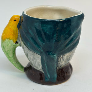 Vintage Lancaster & Sandland Character Ware Pirate & Parrot Mug