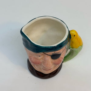 Vintage Lancaster & Sandland Character Ware Pirate & Parrot Mug