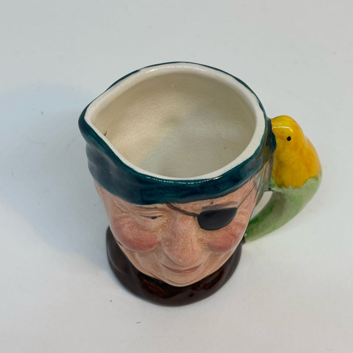 Vintage Lancaster & Sandland Character Ware Pirate & Parrot Mug