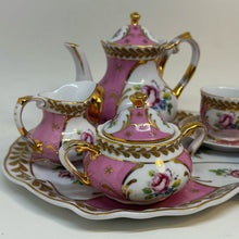 Load image into Gallery viewer, Regal Miniature Porcelain Play Tea Set