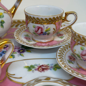 Regal Miniature Porcelain Play Tea Set