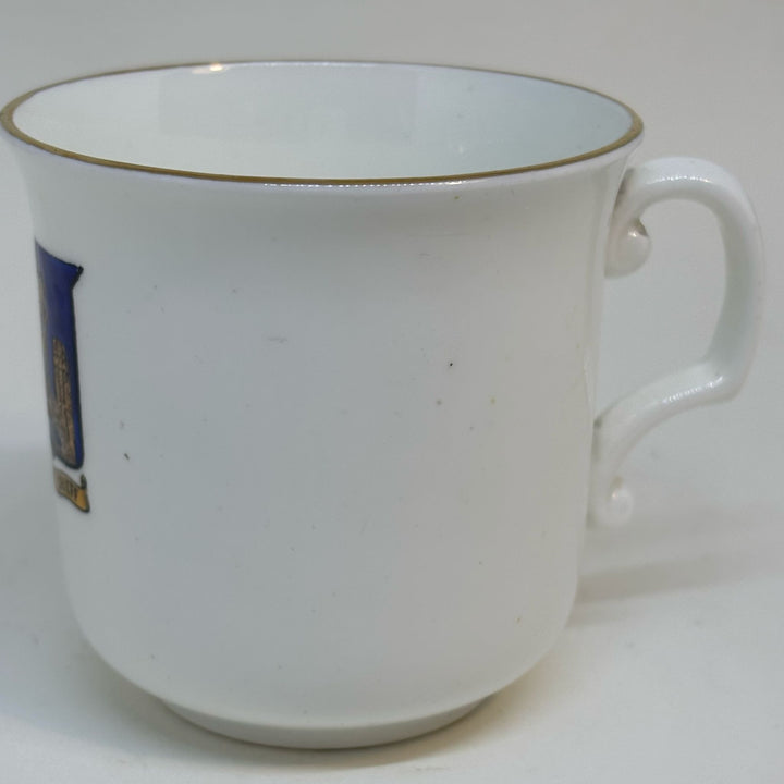 Vintage WH Goss Crested Ware TEACUP Arms of Crieff