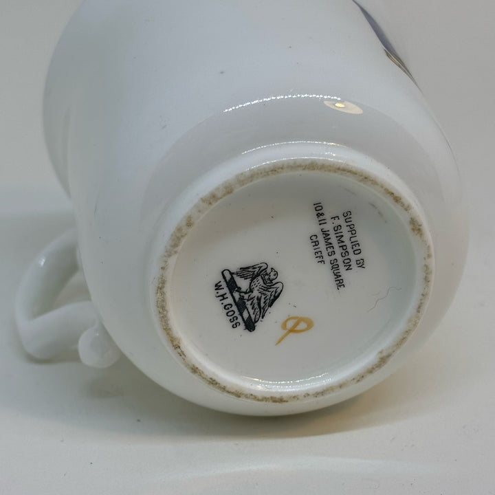 Vintage WH Goss Crested Ware TEACUP Arms of Crieff