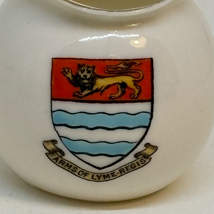 Vintage WH GOSS Crested Ware CUP Souvenir of LYME REGIS