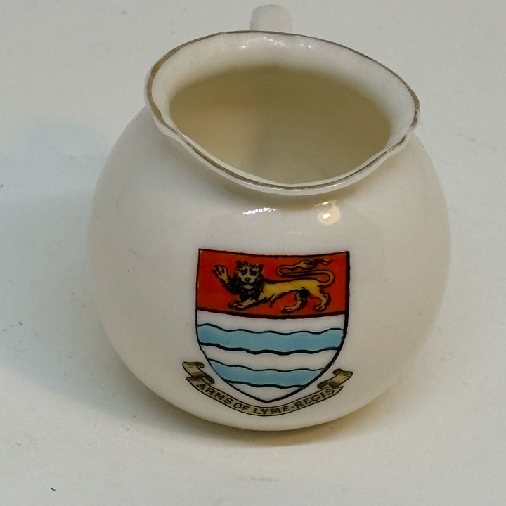 Vintage WH GOSS Crested Ware CUP Souvenir of LYME REGIS