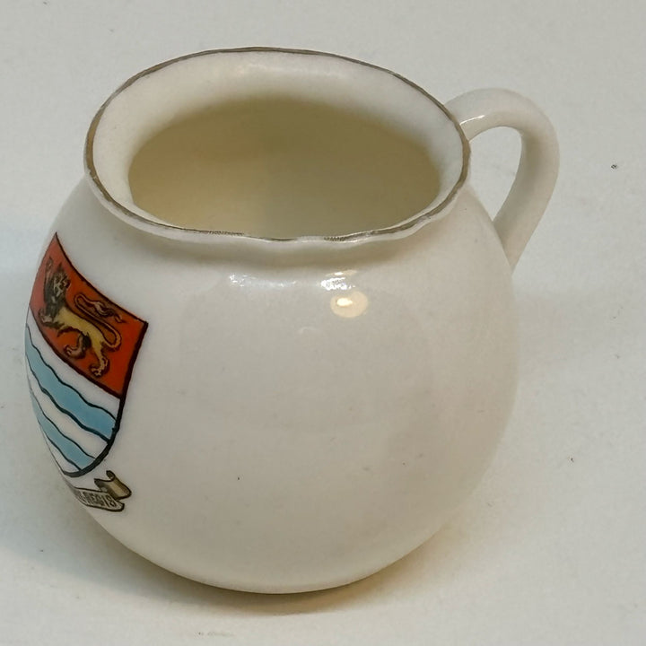 Vintage WH GOSS Crested Ware CUP Souvenir of LYME REGIS