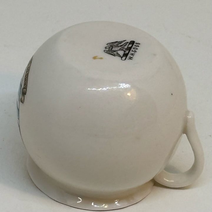 Vintage WH GOSS Crested Ware CUP Souvenir of LYME REGIS