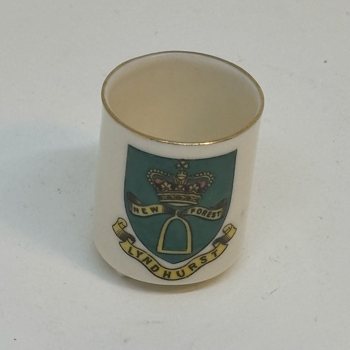 Vintage ARCADIAN CHINA Crested Ware Souvenir of LYNDHURST