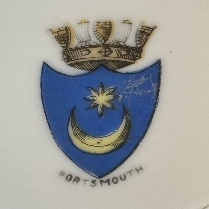 Vintage Crested Ware CUP Souvenir of PORTSMOUTH