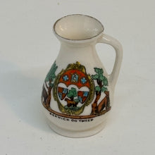 Load image into Gallery viewer, Vintage ARCADIAN CHINA Crested Ware Souvenir of BERWICK