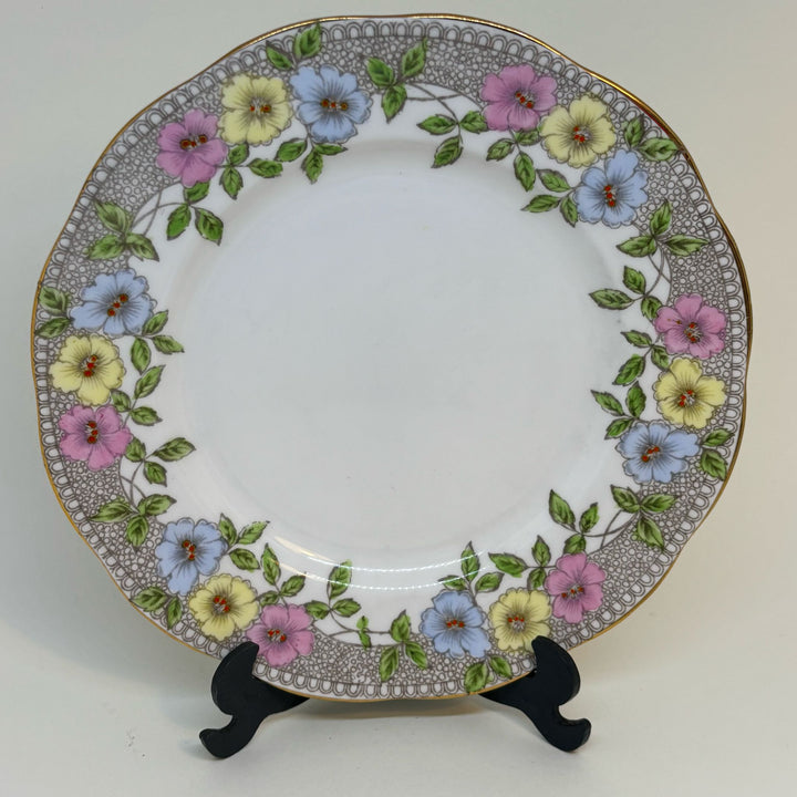 Vintage SALISBURY CHINA 'Stanhope' Spare/Replacement Tea Plate