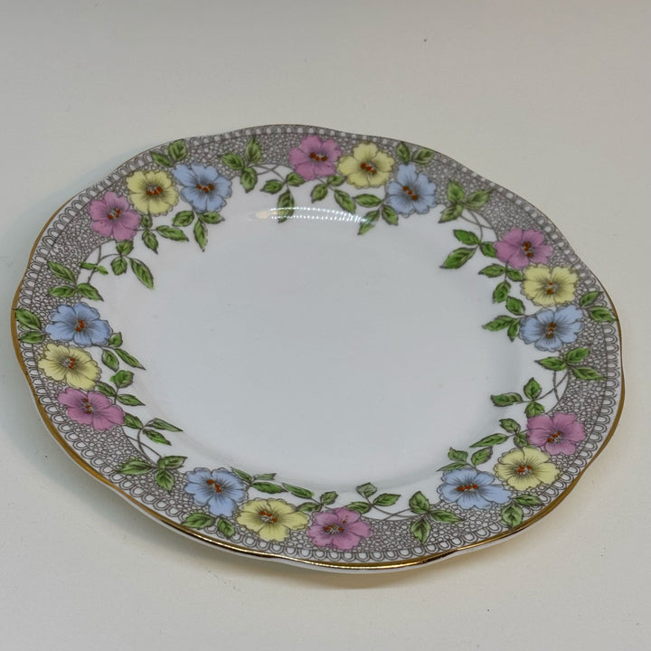 Vintage SALISBURY CHINA 'Stanhope' Spare/Replacement Tea Plate