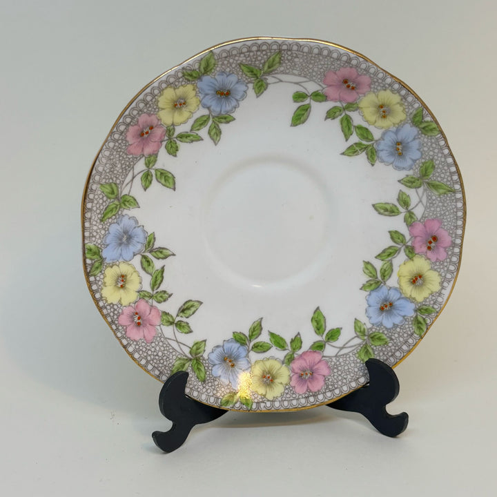 Vintage SALISBURY CHINA 'Stanhope' Spare/Replacement Saucer