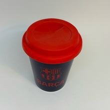 Load image into Gallery viewer, Official FC Barcelona Ceramic 250ml Cup Silicone Lid