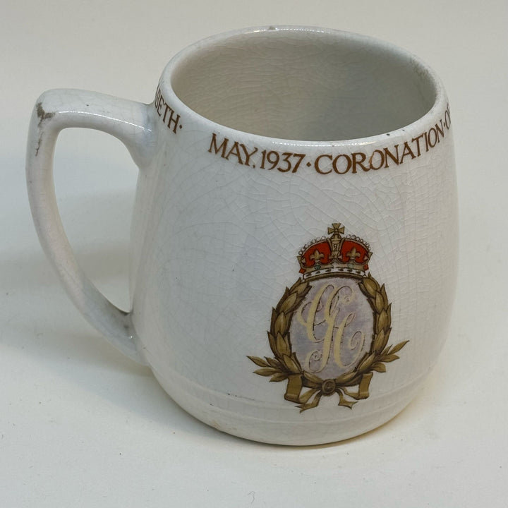 Vintage Mug 1937 King George VI and Queen Elizabeth Coronation