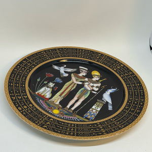 Vintage Decorative Egyptian Plate Sheeni Fine Porcelain