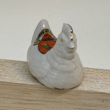 Load image into Gallery viewer, Vintage Carlton China Crested Ware CHICKEN Souvenir of RAMSEY