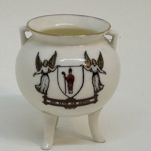 Vintage WH Goss Crested Ware POT Souvenir of ELGIN