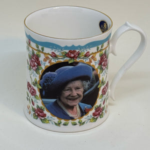 Limited Edition Aynsley Queen Elizabeth the Queen Mother Centenary Mug