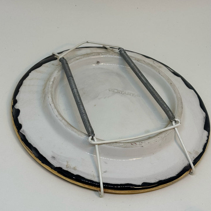 Vintage Platart S. L. Spanish Ceramic Studio Pottery Hand-Painted Wall Plate