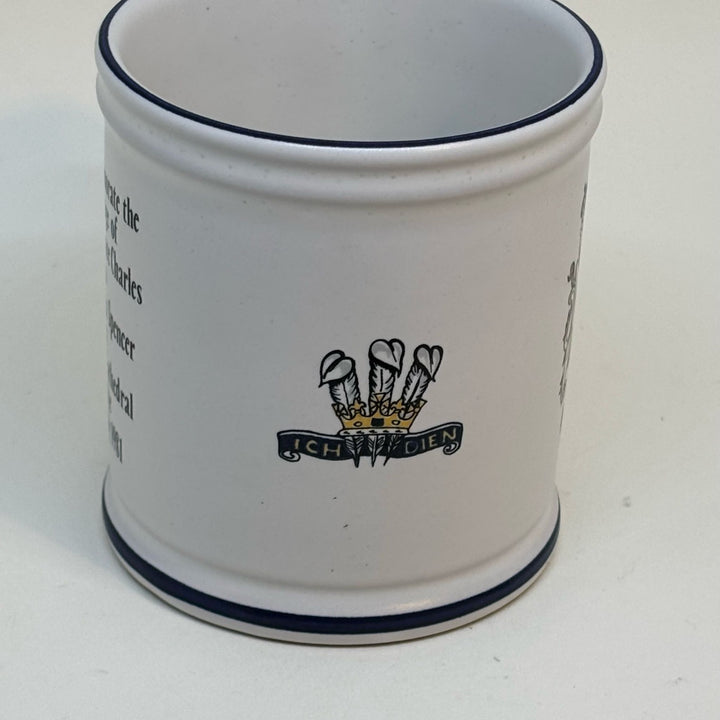 Vintage DENBY Commemorative Mug Prince Charles & Lady Diana Spencer Marriage 1981
