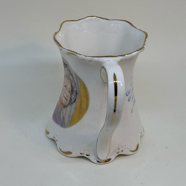 Vintage Commemorative Mug Queen Elizabeth the Queen Mother 90th Birthday 1990