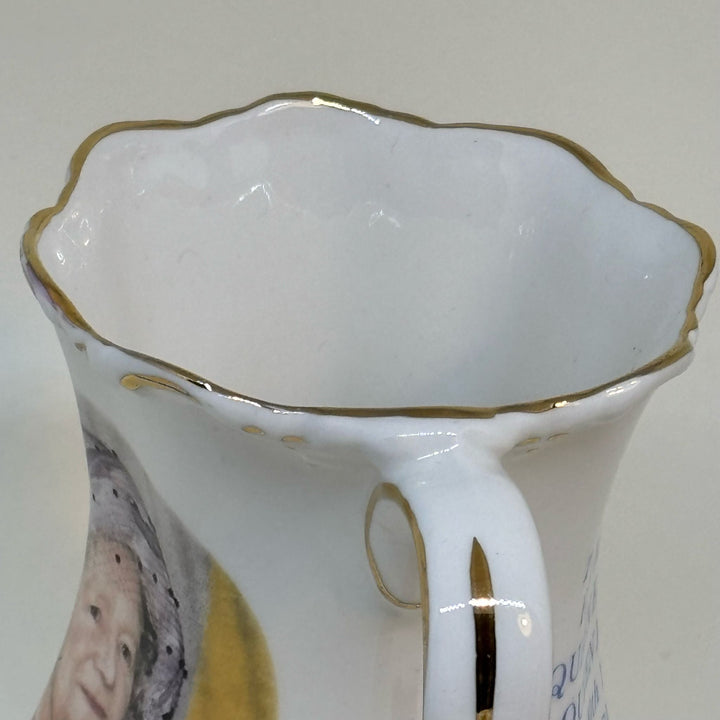 Vintage Commemorative Mug Queen Elizabeth the Queen Mother 90th Birthday 1990