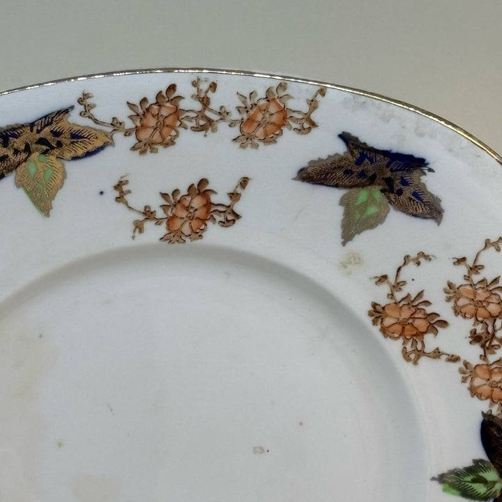 Vintage English Bone China Cake Serving Plate