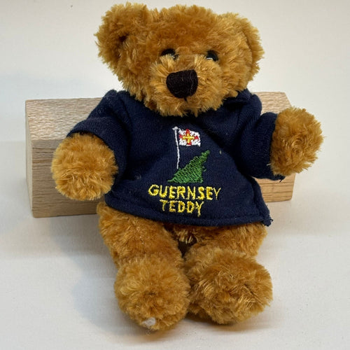 Posable Articulated Teddy Bear Souvenir of Guernsey