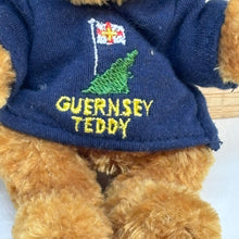 Load image into Gallery viewer, Posable Articulated Teddy Bear Souvenir of Guernsey