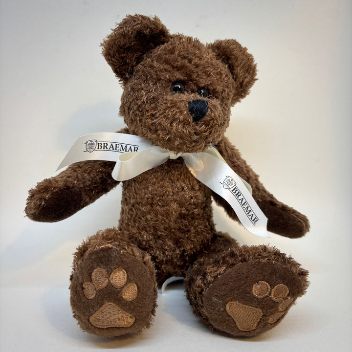 Seated Brown Teddy Bear Souvenir of Braemar Castle Scotland