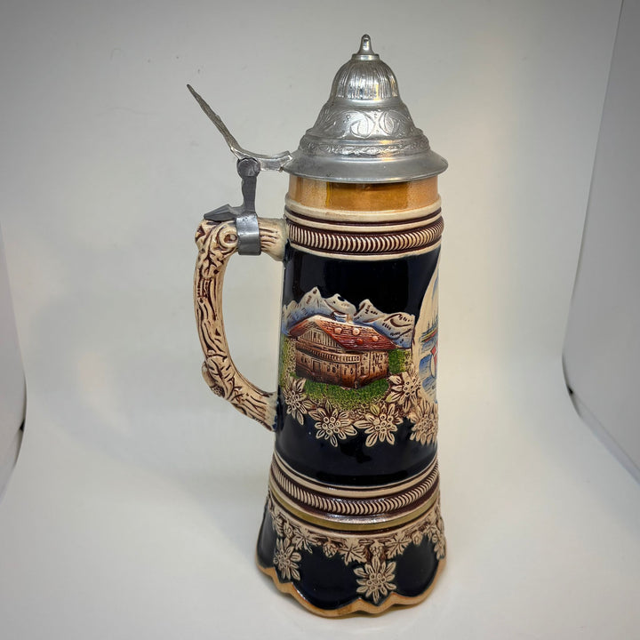 Vintage German Stein MAPSA Swiss Musical Movement Wonderful Copenhagen Tune
