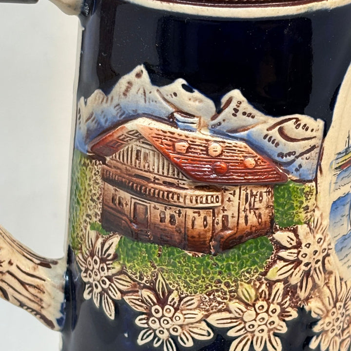 Vintage German Stein MAPSA Swiss Musical Movement Wonderful Copenhagen Tune
