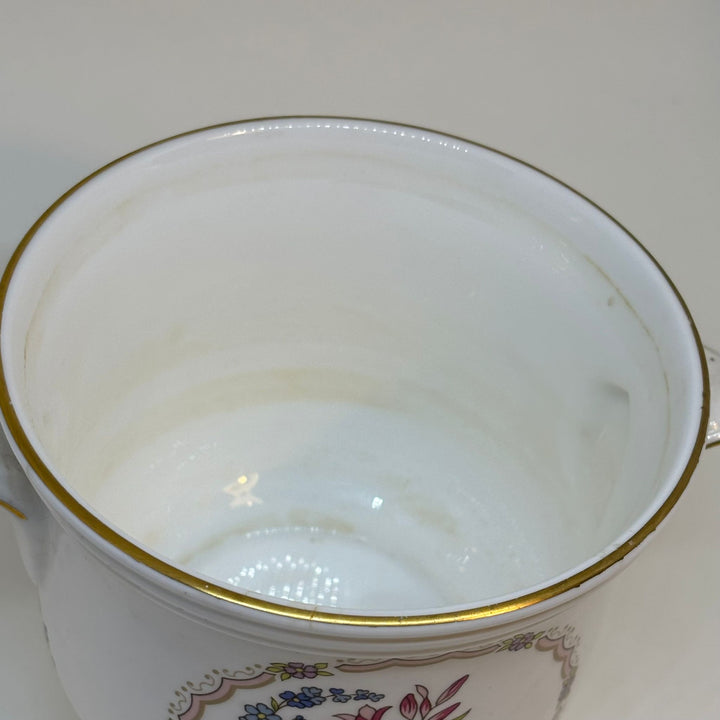 Crown Staffordshire Fine Bone China Cache Pot Vase Highgrove Pattern