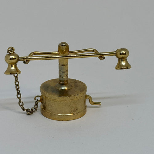 Miniature Dolls House 1:12 Scale Old Style Telephone