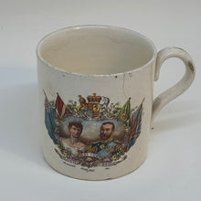 Load image into Gallery viewer, Antique Commemorative Mug King George V and Queen Mary Coronation 1911