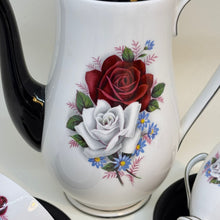 Load image into Gallery viewer, Vintage Queen Anne Teapot, 2 x Tea Cups and Saucers Set