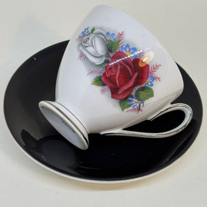 Vintage Queen Anne Tea Cup & Saucer Set