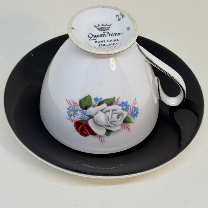 Vintage Queen Anne Tea Cup & Saucer Set