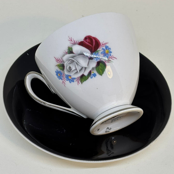 Vintage Queen Anne Tea Cup & Saucer Set