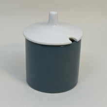 Load image into Gallery viewer, Vintage Poole Pottery Blue Lidded Sugar Bowl or Preserve Pot