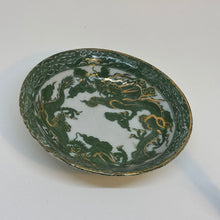 Load image into Gallery viewer, Vintage Japanese Dragon Theme Trinket Dish Bowl