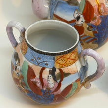 Load image into Gallery viewer, Vintage Handpainted Japanese 4 Piece Tea Set