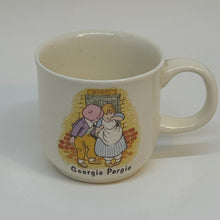 Load image into Gallery viewer, Vintage Poole Pottery Child’s Mug Georgie Porgie Wee Willie Winkie
