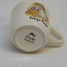Load image into Gallery viewer, Vintage Poole Pottery Child’s Mug Georgie Porgie Wee Willie Winkie