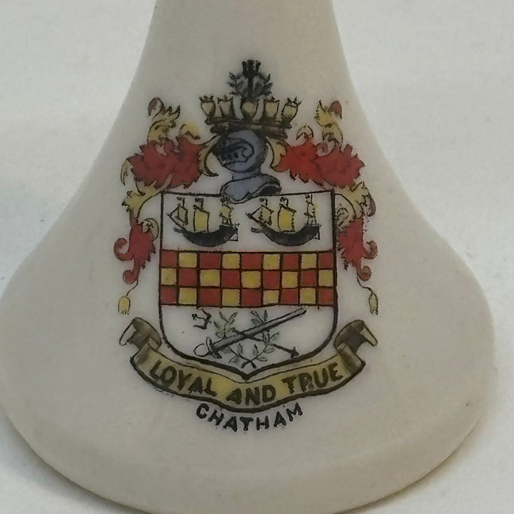 Vintage Carlton China Crested Ware PITCHER Souvenir of CHATHAM