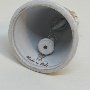 Vintage Decorative Ceramic Bell Ornament