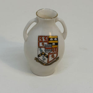 Vintage WH GOSS Crested Ware VASE Souvenir of FENNY STRATFORD