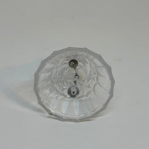 Vintage Moulded Glass Bird Decorative Bell
