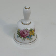 Load image into Gallery viewer, Vintage Miniature Fine Bone China Bell Ornament